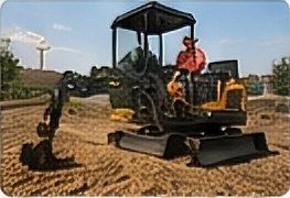 USA mini excavator delivery