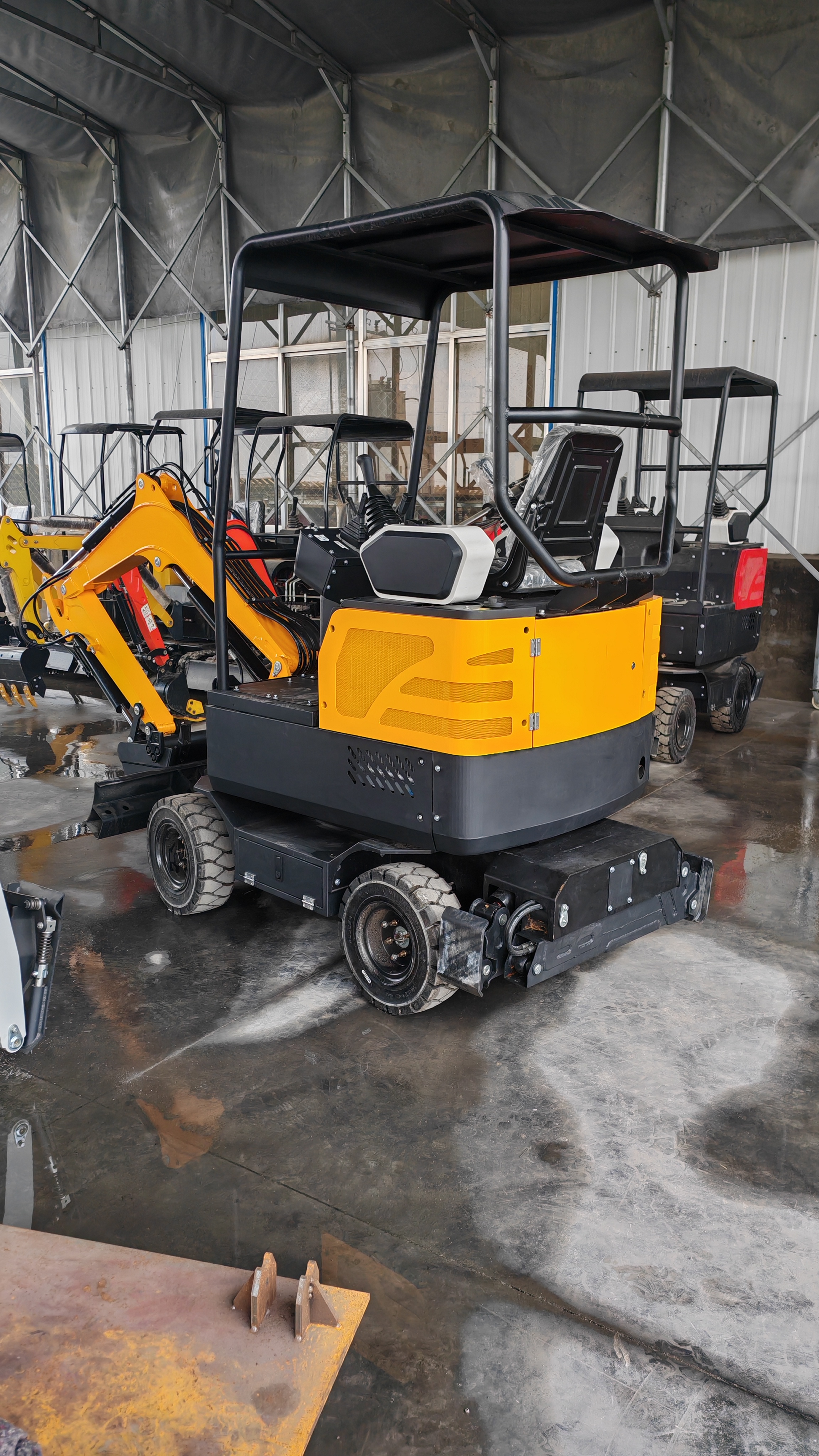 20 Wheel Excavator Multifunctional Small Hydraulic Wheel Excavator for Sale