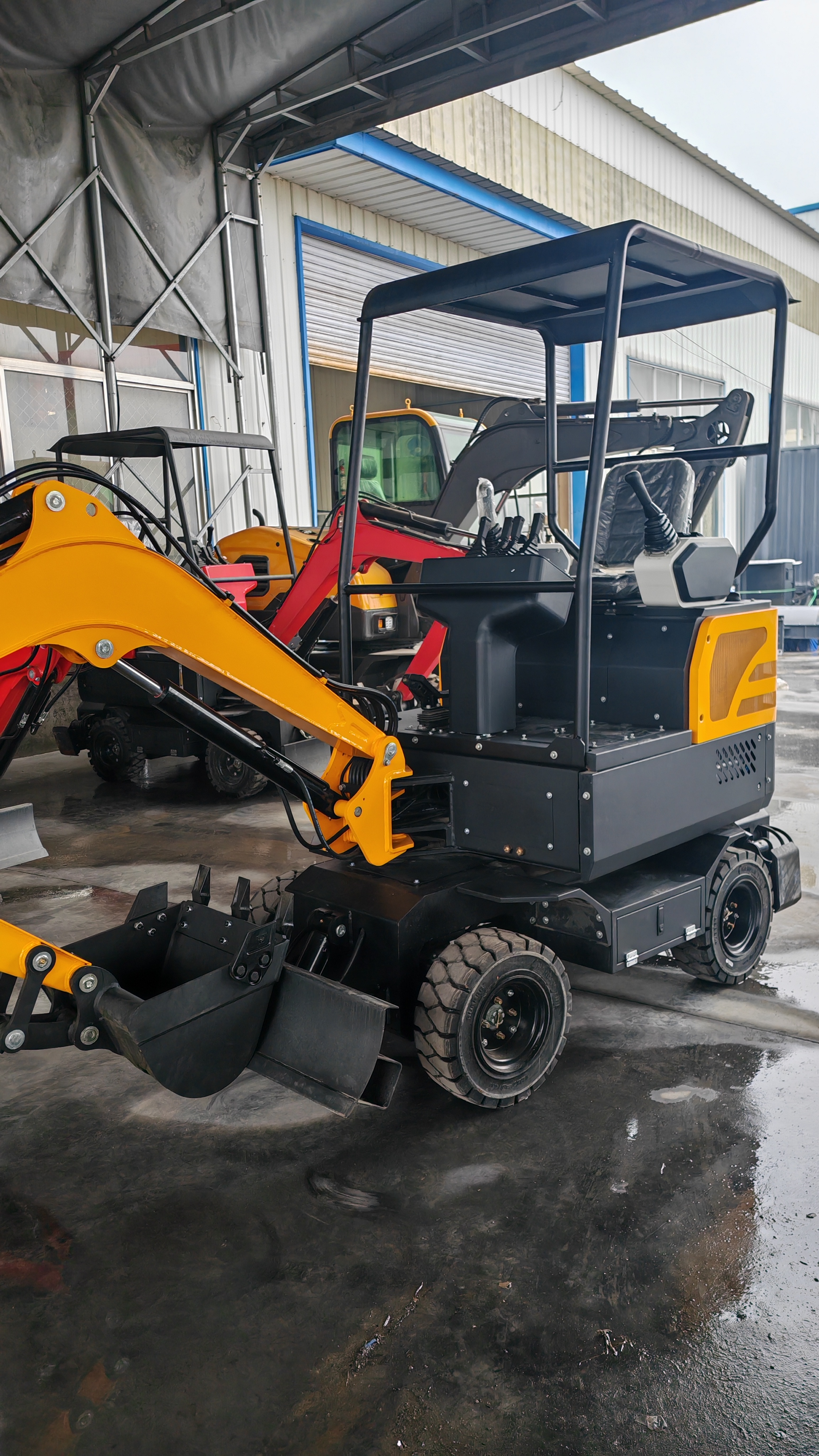 20 Wheel Excavator Multifunctional Small Hydraulic Wheel Excavator for Sale