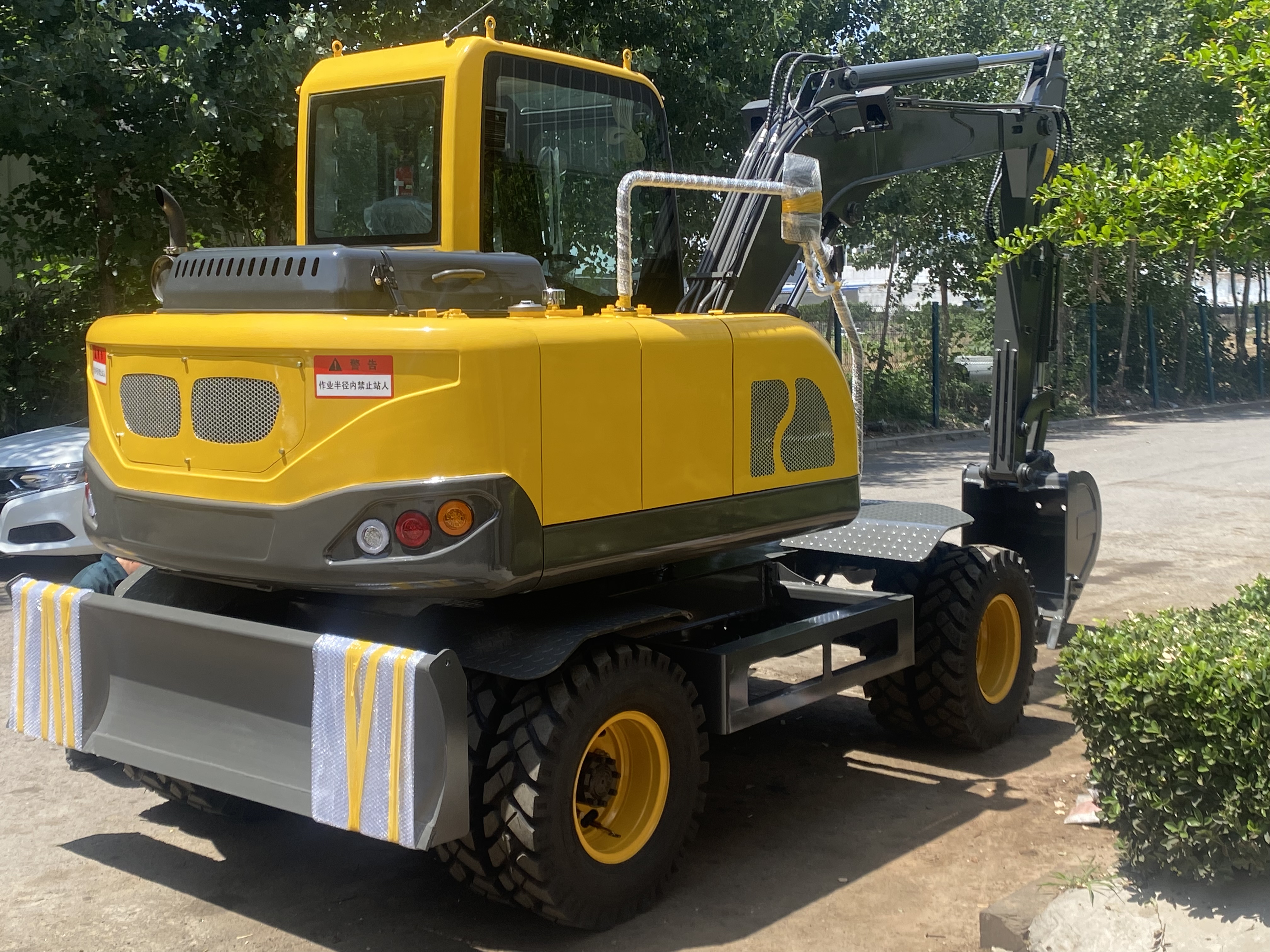 60 Wheel Excavator Heavy-Duty Large Hydraulic Wheel Excavator for Sale