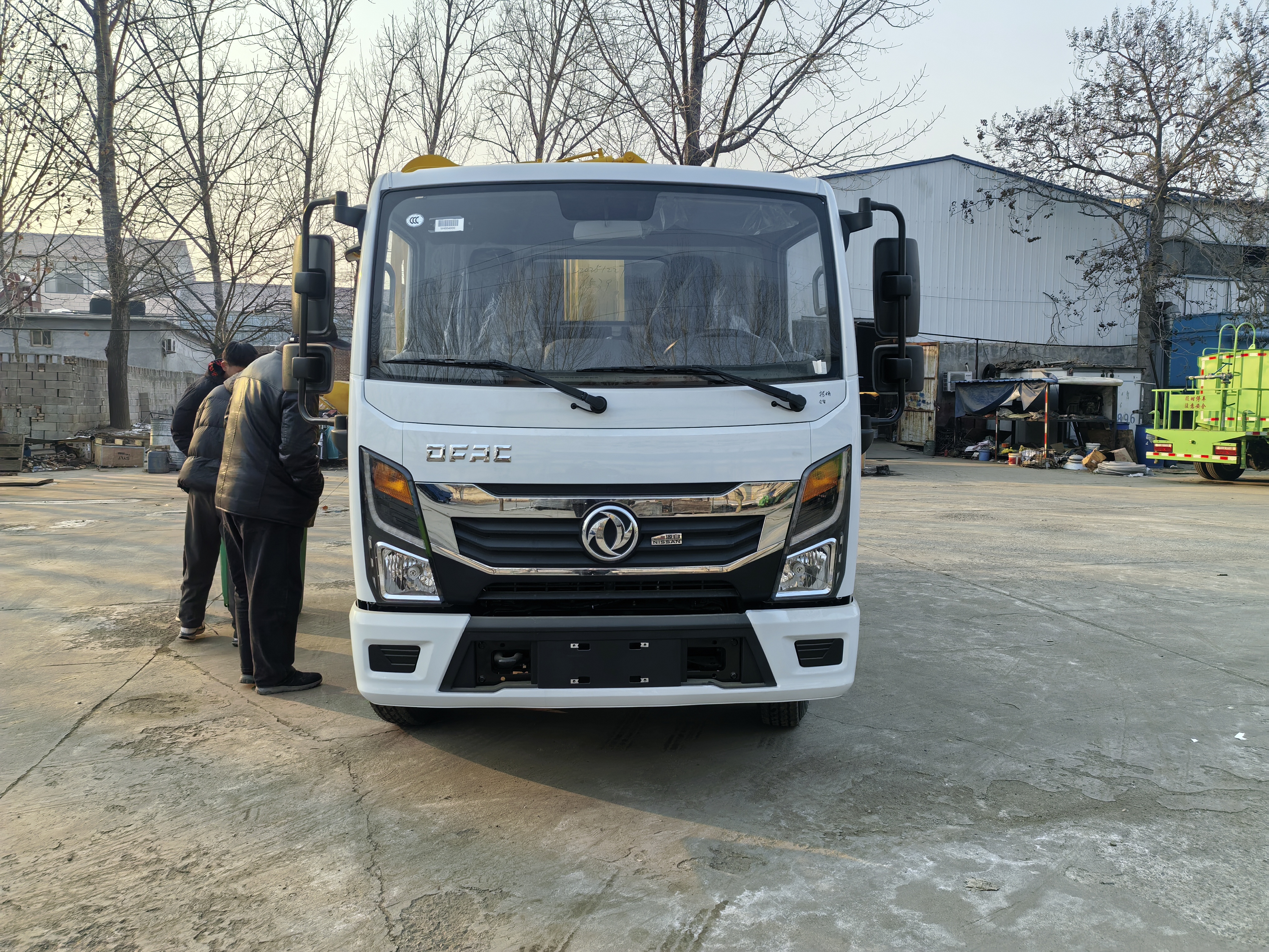 Sanitation Hanging Bucket Garbage Truck Automatic Compactor Property & Street Garbage Collection & Transfer Truck