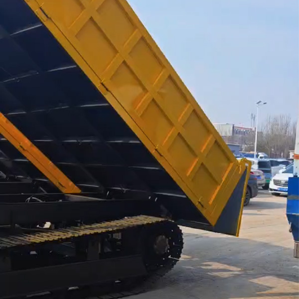 15 Ton All Terrain Crawler Dumper | EU Stage II Agricultural Tracked Tipper Truck