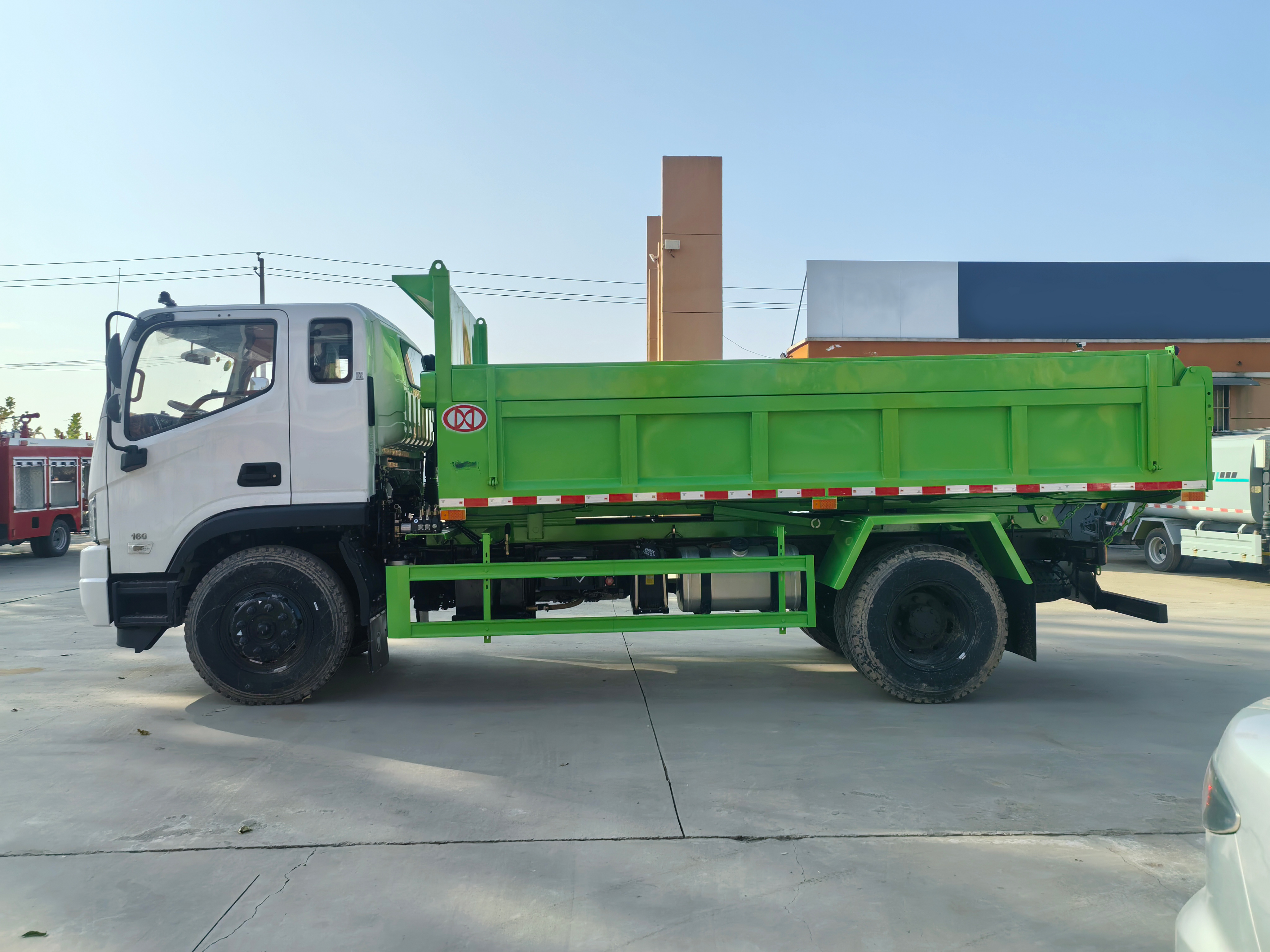New 12 CubicFoton Diesel Recycling Garbage Truck with Manual Gearbox 4x2 Euro 4 for Waste Transfer and Transport
