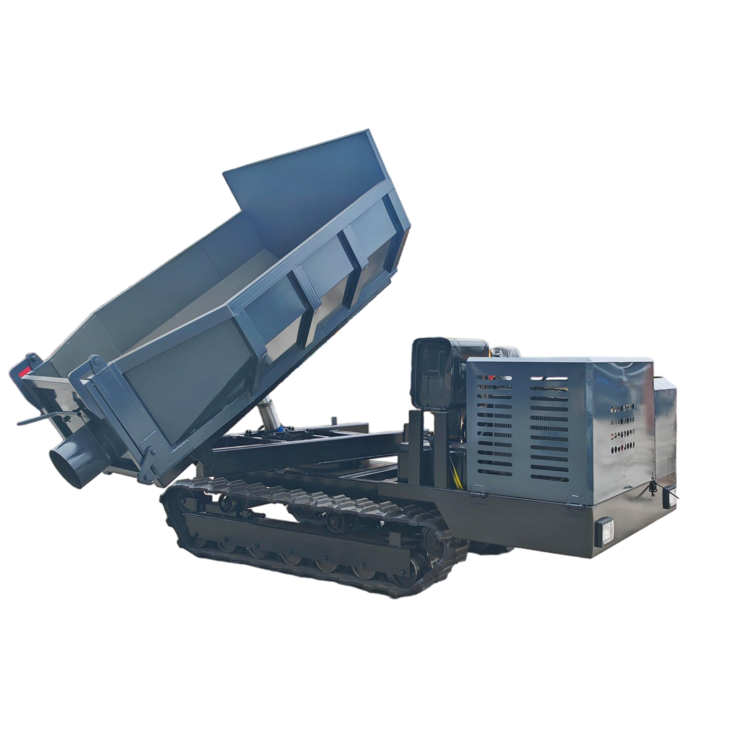 Versatile All-Terrain Transport with Rotating Cargo Box Design