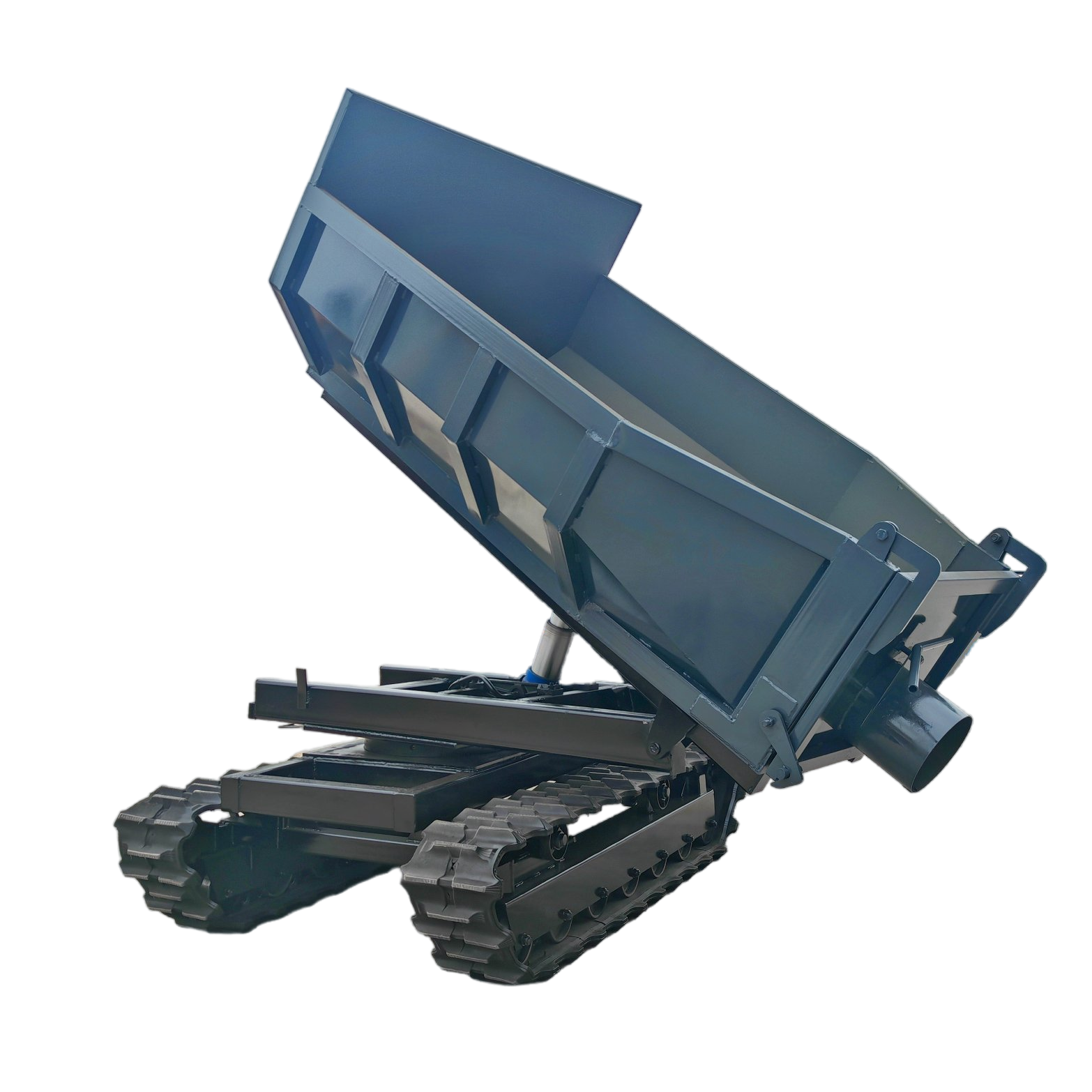 Versatile All-Terrain Transport with Rotating Cargo Box Design