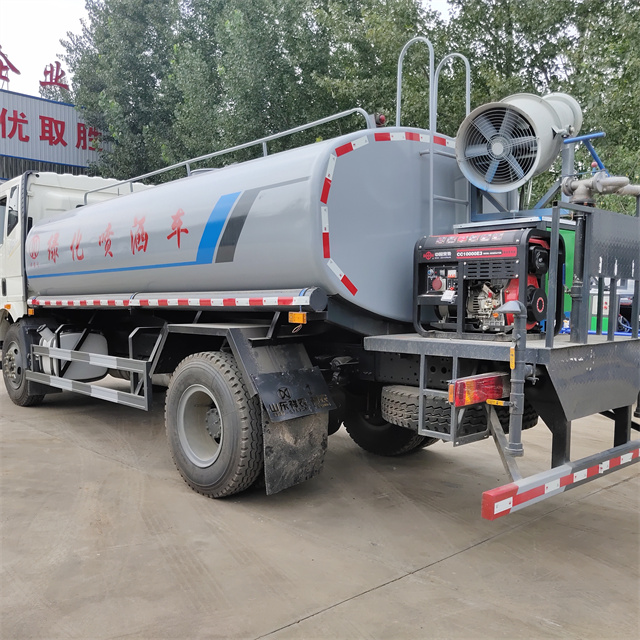FAW 12-Cubic Meter Diesel Euro 5 4x2 Water Tank Truck Multi-Function Dust Suppression Engineering Sanitation Sprayer