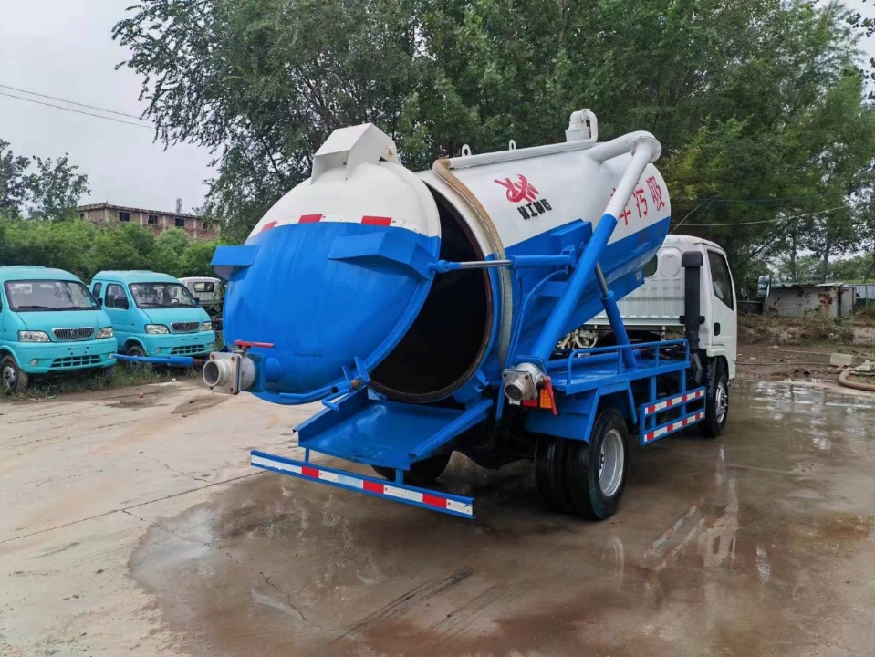 10m³ Sewage Suction Truck 180HP Yunnei Engine JAC/Dongfeng Chassis For Sale