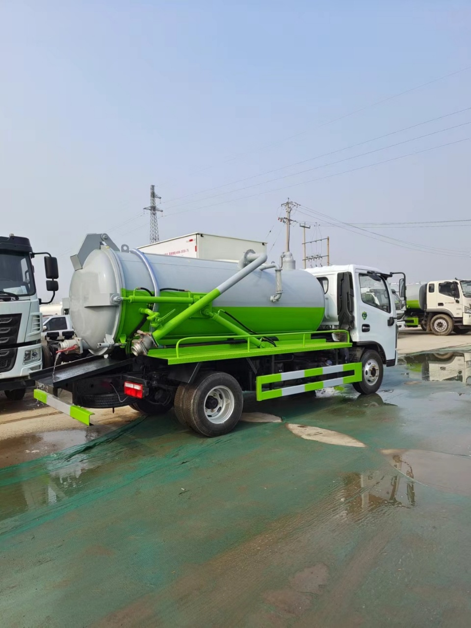10m³ Sewage Suction Truck 180HP Yunnei Engine JAC/Dongfeng Chassis For Sale