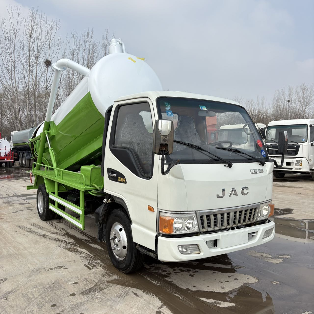10m³ Sewage Suction Truck 180HP Yunnei Engine JAC/Dongfeng Chassis For Sale