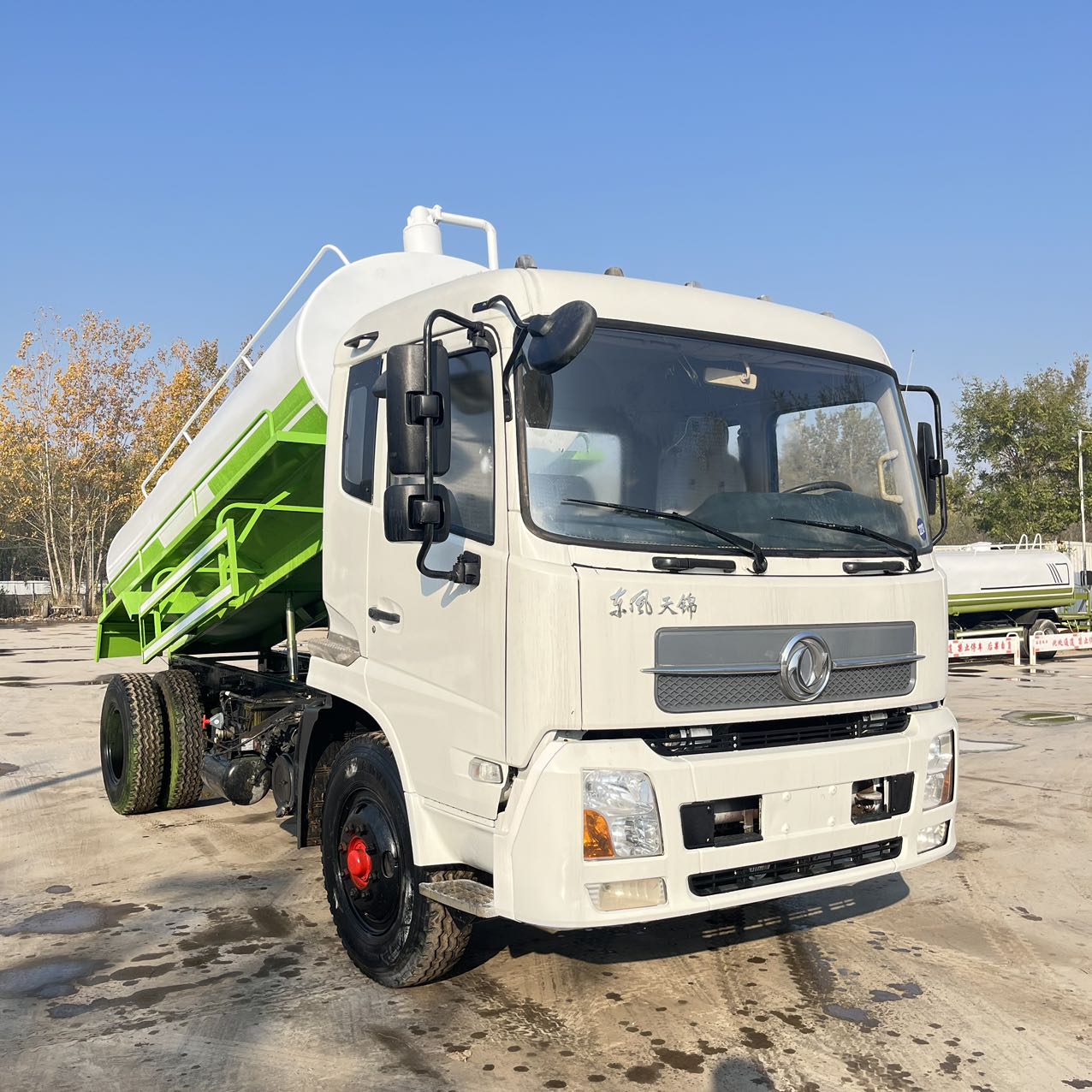 12m³ Self-Dumping Fecal Suction Truck JAC Gallop K5L 160HP Yuchai Engine