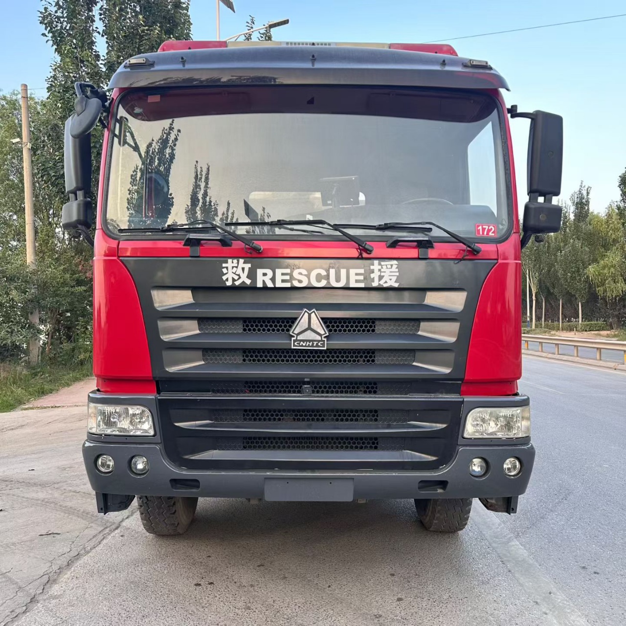 JP16 Fire Fighting Truck 10m³ Water 2m³ Foam 310HP Turbo Engine