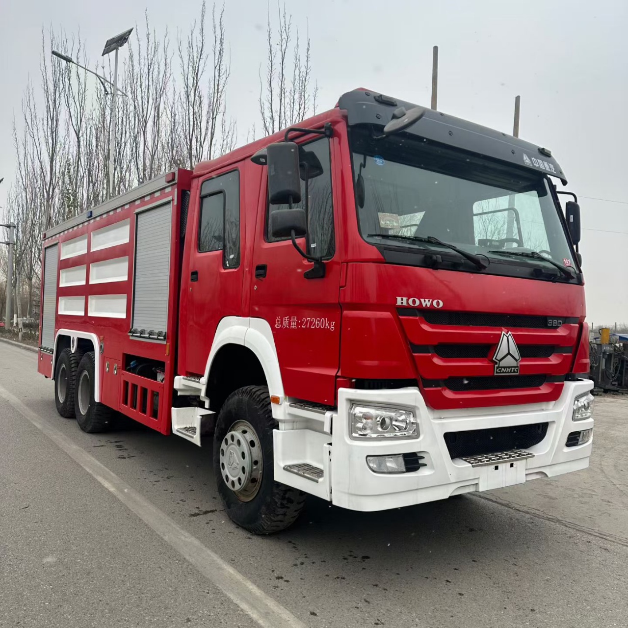 JP16 Fire Fighting Truck 10m³ Water 2m³ Foam 310HP Turbo Engine