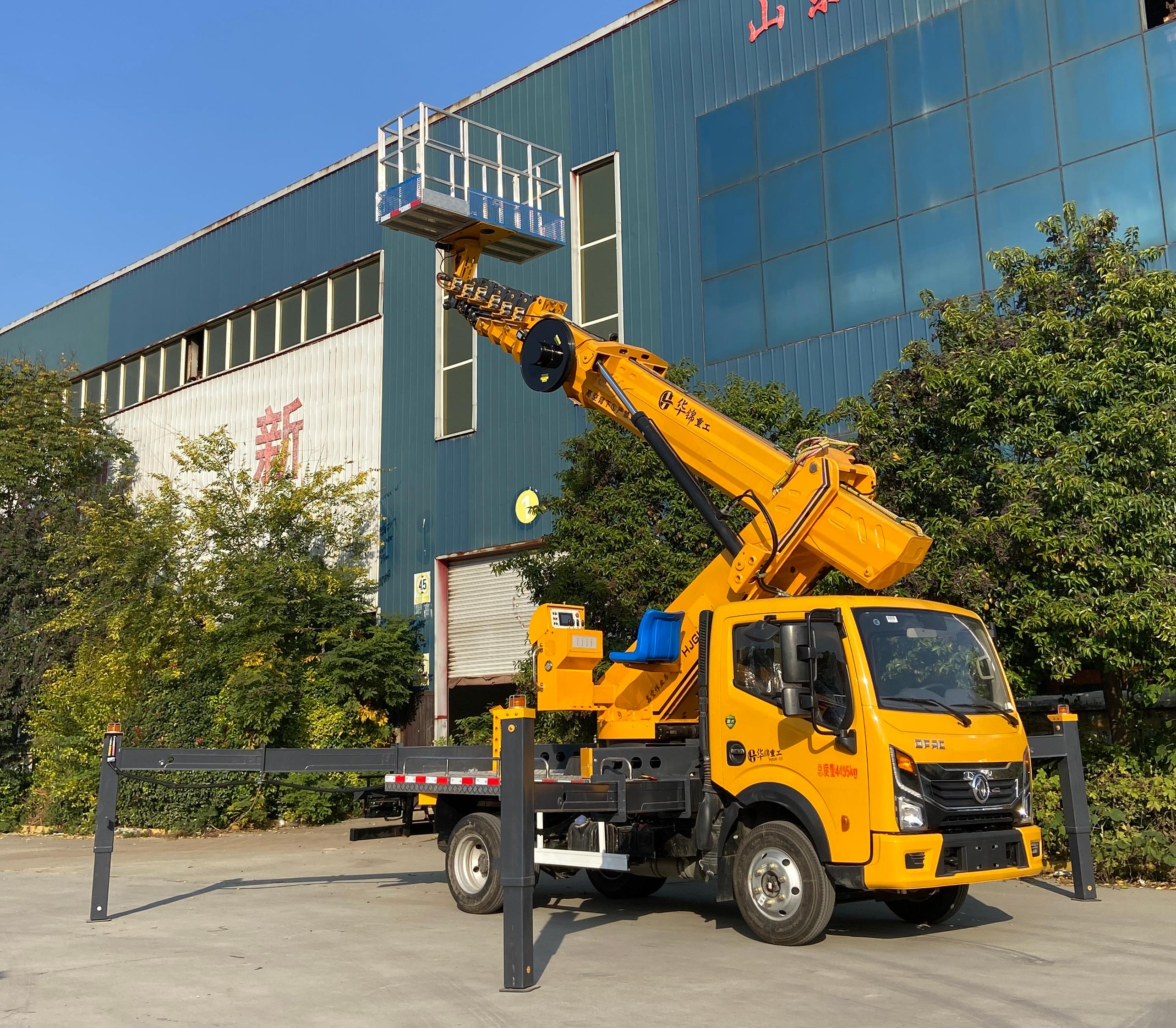 Dongfeng Duolika GK35 Blue Plate Aerial Work Truck | 35m Aerial Platform Truck