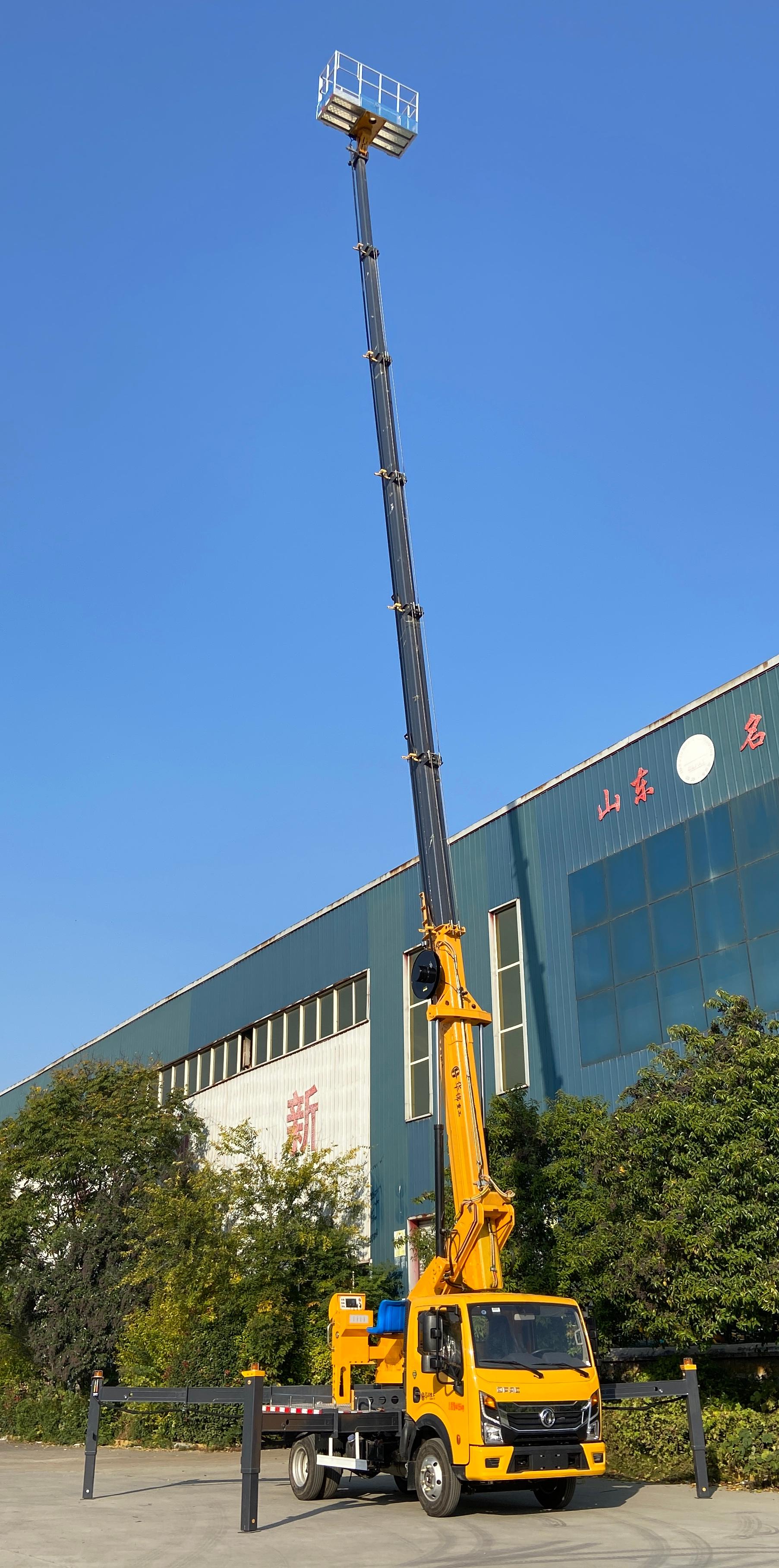 Dongfeng Duolika GK35 Blue Plate Aerial Work Truck | 35m Aerial Platform Truck