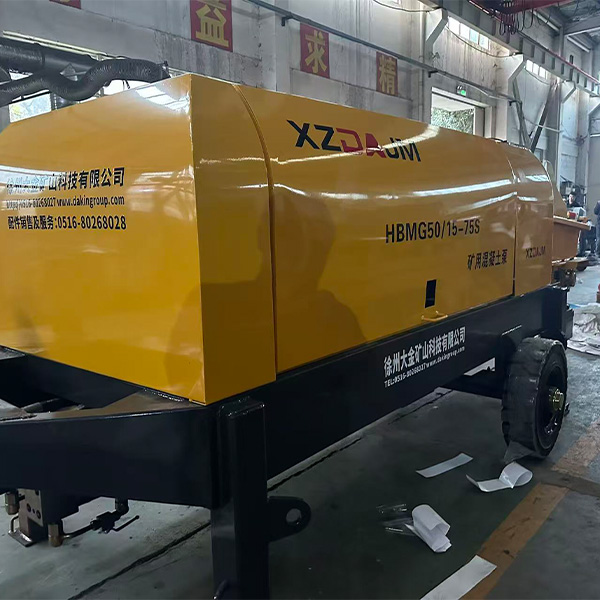 Fine-grained Concrete Pump HBTS30/HBTS40 | Electric Driven Concrete Pump for High-rise Buildings & Underfloor Heating