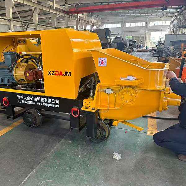 Fine-grained Concrete Pump HBTS30/HBTS40 | Electric Driven Concrete Pump for High-rise Buildings & Underfloor Heating