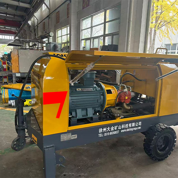 Fine-grained Concrete Pump HBTS30/HBTS40 | Electric Driven Concrete Pump for High-rise Buildings & Underfloor Heating