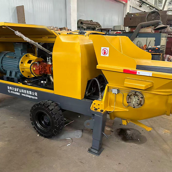 Fine-grained Concrete Pump HBTS30/HBTS40 | Electric Driven Concrete Pump for High-rise Buildings & Underfloor Heating