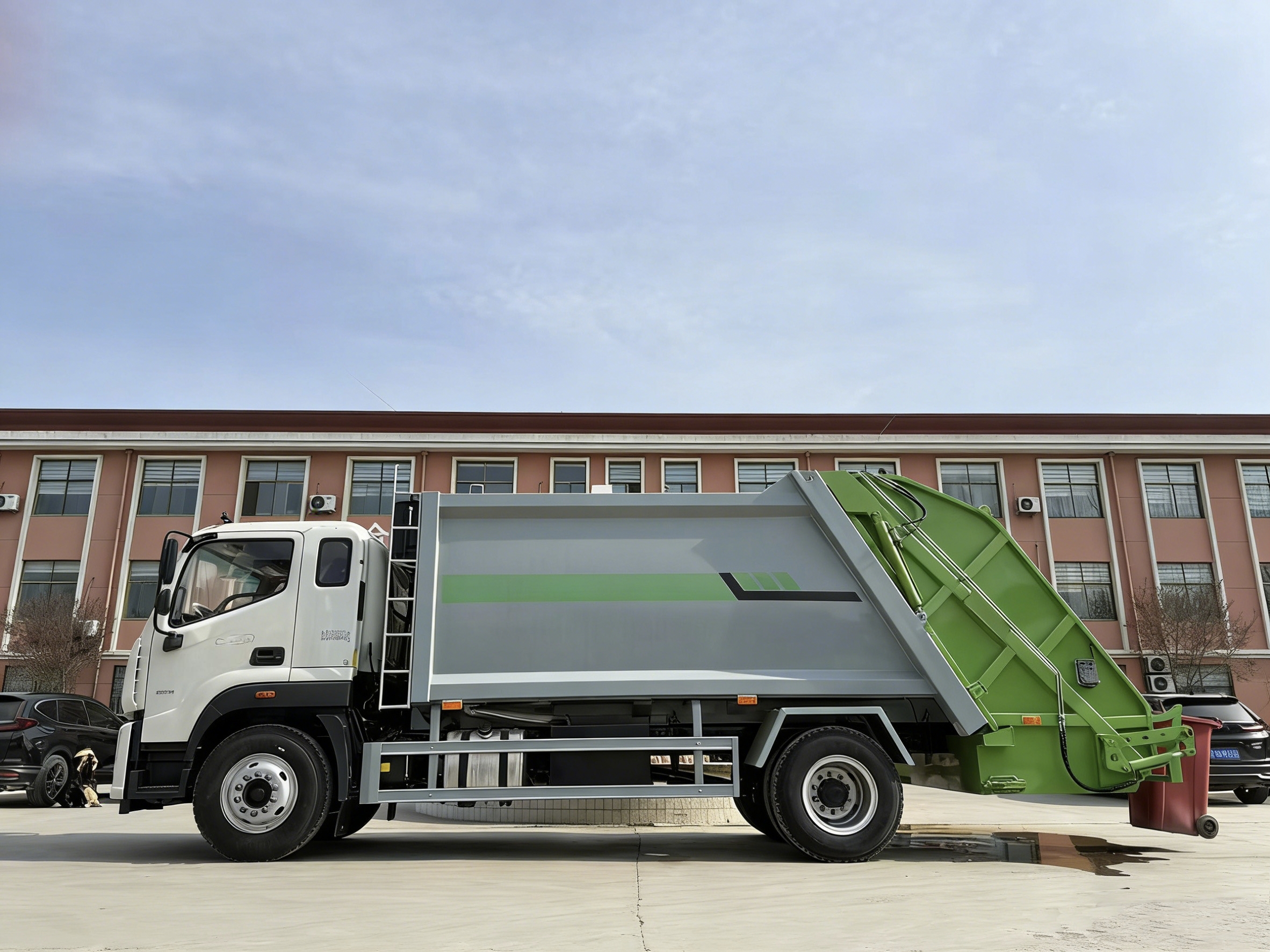 New Foton Planet 14-18cbm 4x2 Manual Rear Loader Compressed Garbage Truck 245HP Euro 5 Diesel Refuse Compactor Waste Collection