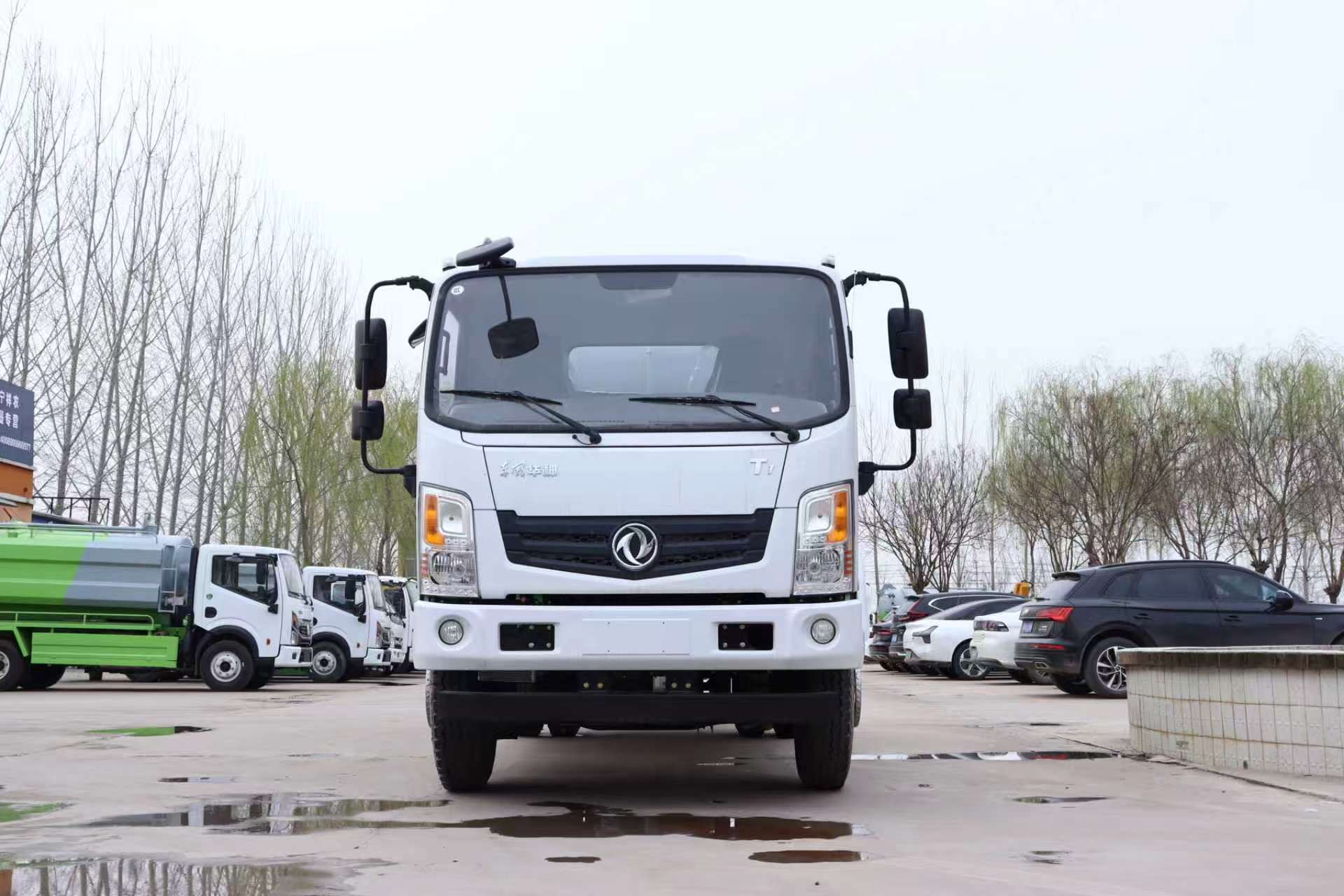 Dongfeng Huashen T1 Diesel 8cbm 4x2 Sprinkler Truck Watering Truck High Pressure Pump Municipal Road Cleaning Dust Suppression