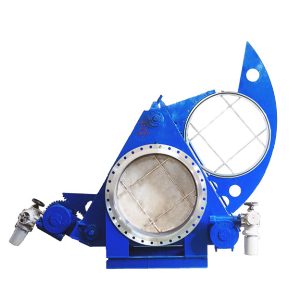 Three-Point Quick Opening Blind Plate | DN150-DN1600 Pipeline Blind for Large Bore Low Pressure Applications