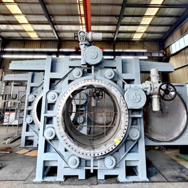 Multi-Point Quick Opening Blind Plate | DN500-DN2600 Pipeline Blind for Large Bore High Pressure Applications