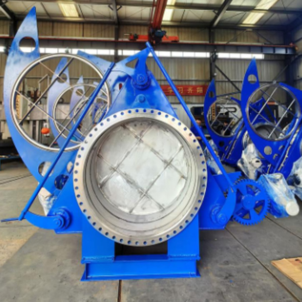 Three-Point Quick Opening Blind Plate | DN150-DN1600 Pipeline Blind for Large Bore Low Pressure Applications