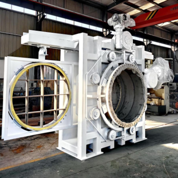 Multi-Point Quick Opening Blind Plate | DN500-DN2600 Pipeline Blind for Large Bore High Pressure Applications