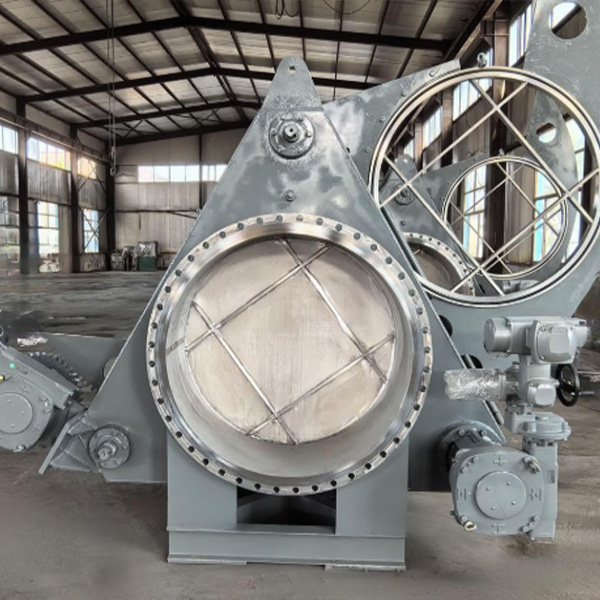 Three-Point Quick Opening Blind Plate | DN150-DN1600 Pipeline Blind for Large Bore Low Pressure Applications