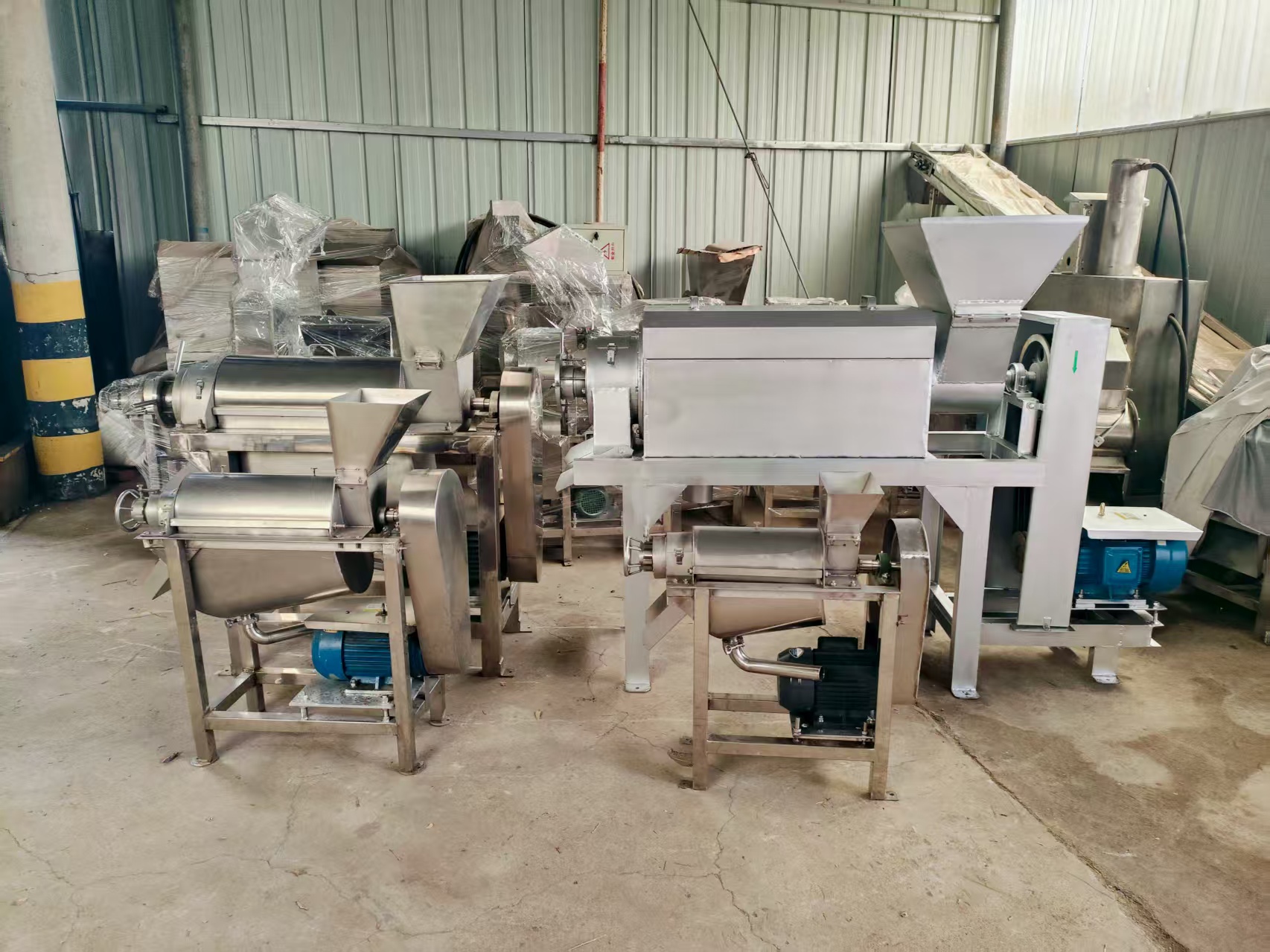 Industrial Spiral Juicer | 0.5-40t/h High Efficiency Fruit Vegetable Press Machine