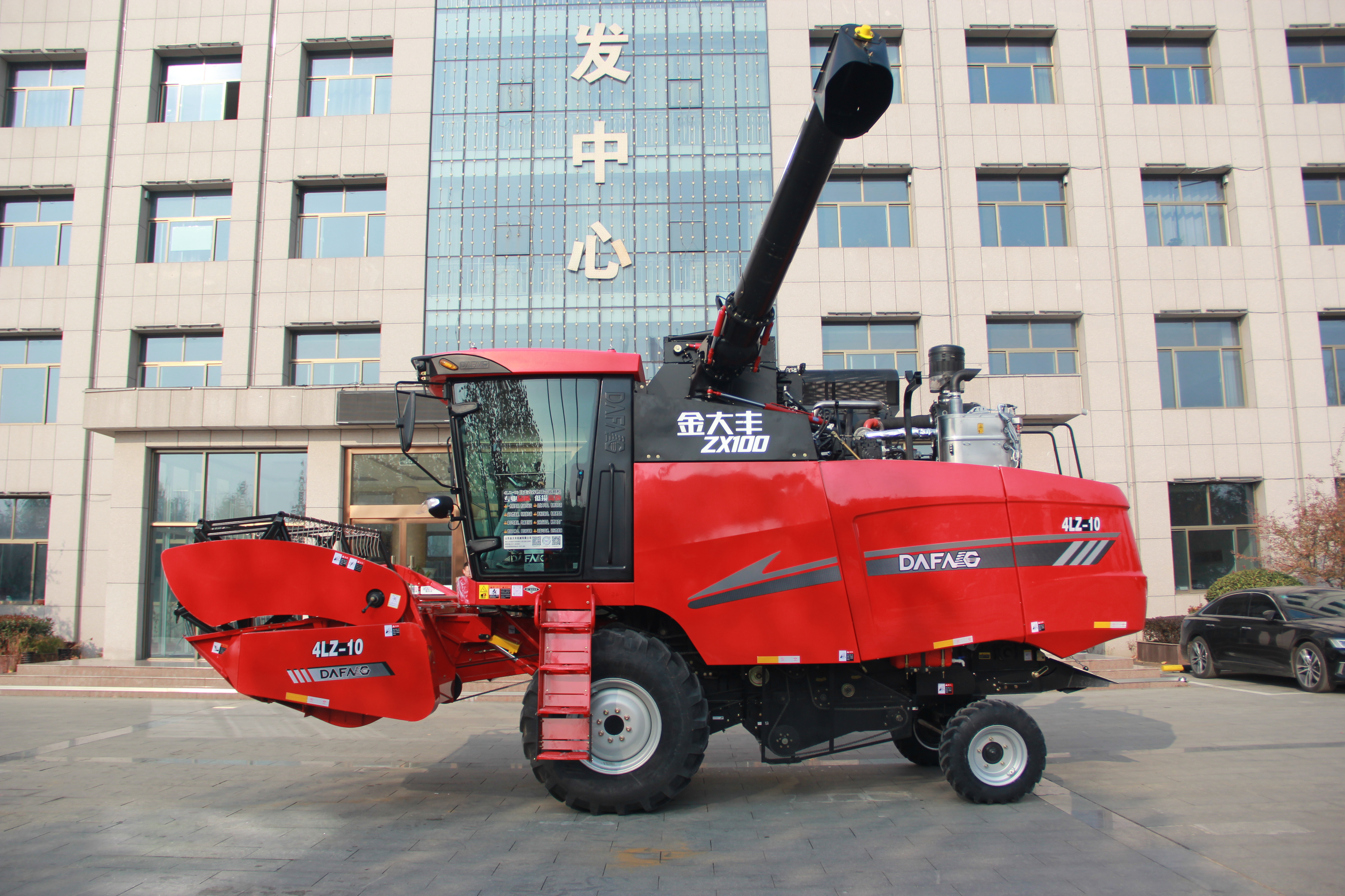 4LZ-10 Grain Combine Harvester | High Efficiency for Wheat & Rice