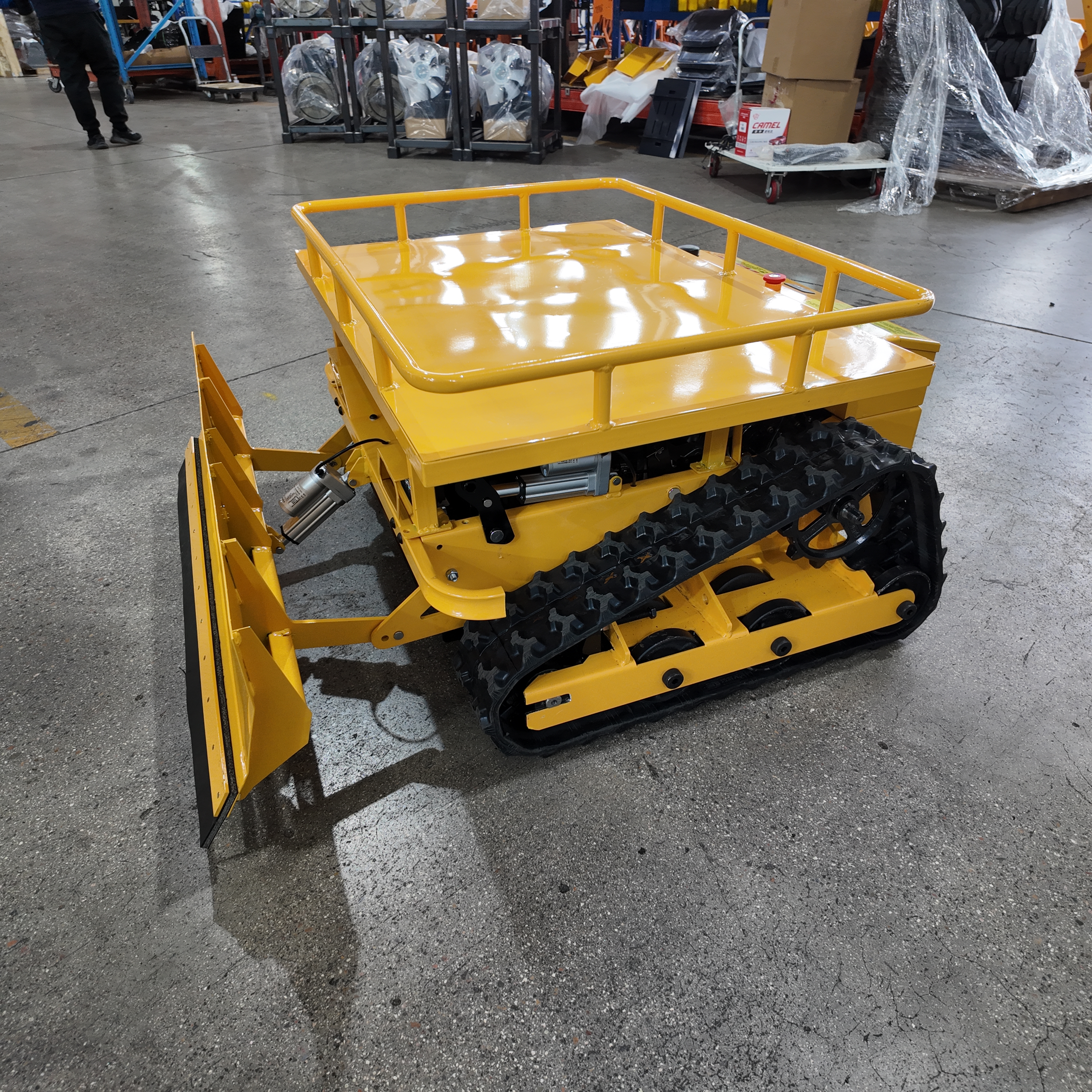 YM-550 Brushless Motor Lawn Mower | RATO 225D Engine 2000m²/h Capacity