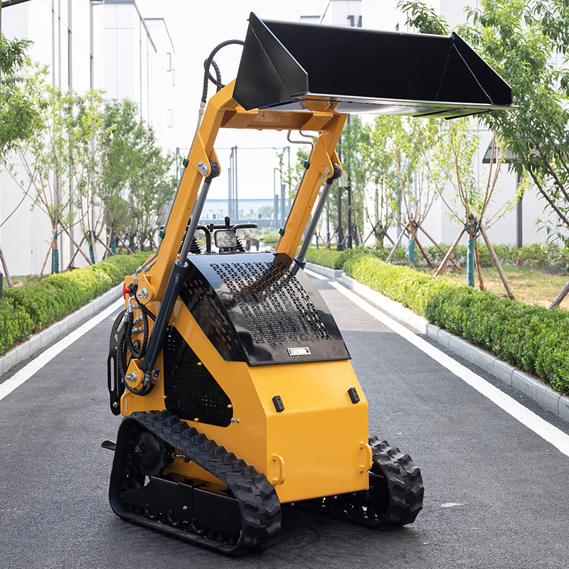 Skid Steer Loader 360 | Compact Tracked Mini Skid Steer with Lithium Battery, EPA/CE Certified