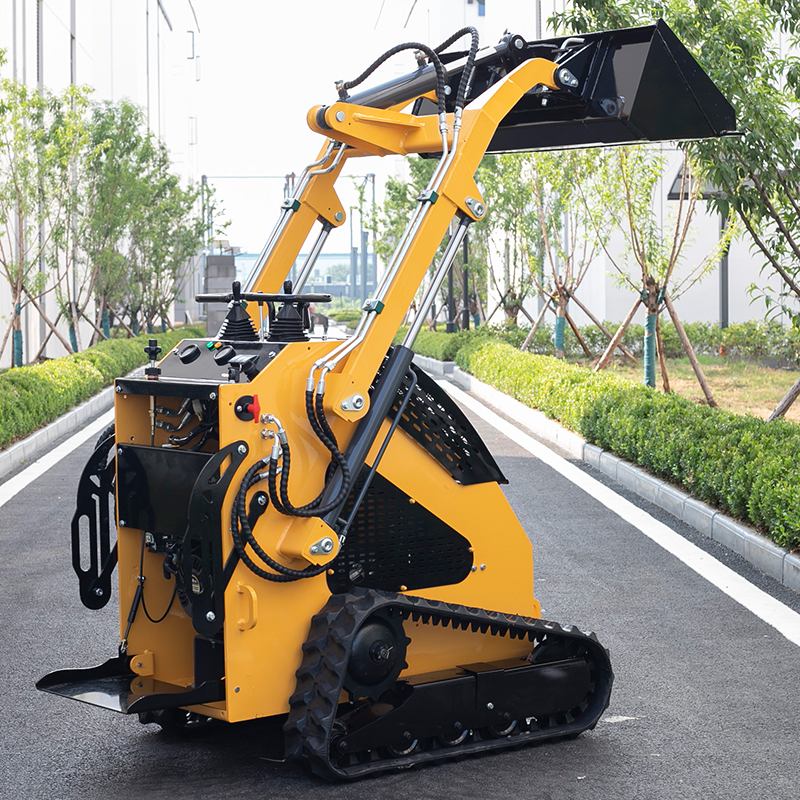 Skid Steer Loader 360 | Compact Tracked Mini Skid Steer with Lithium Battery, EPA/CE Certified
