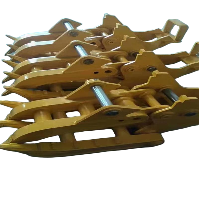Hydraulic Log Grapple Wood Grabber For Excavator Rotatable Grapple Attachment