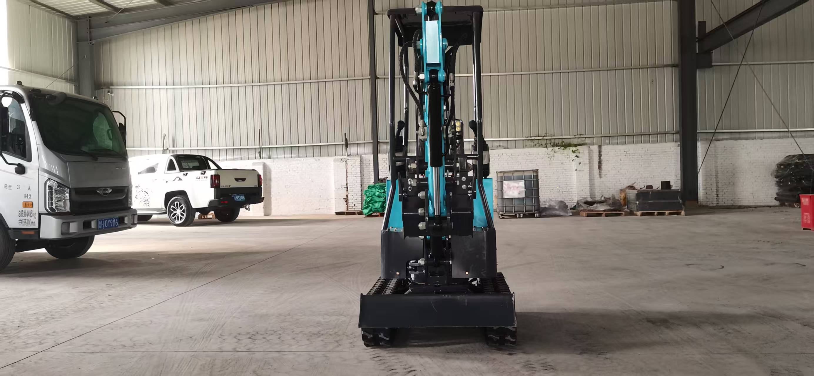 High Quality Mini 1.2 Ton Crawler Excavator Machine High Efficiency New Bucket 1 Year Factory Warranty