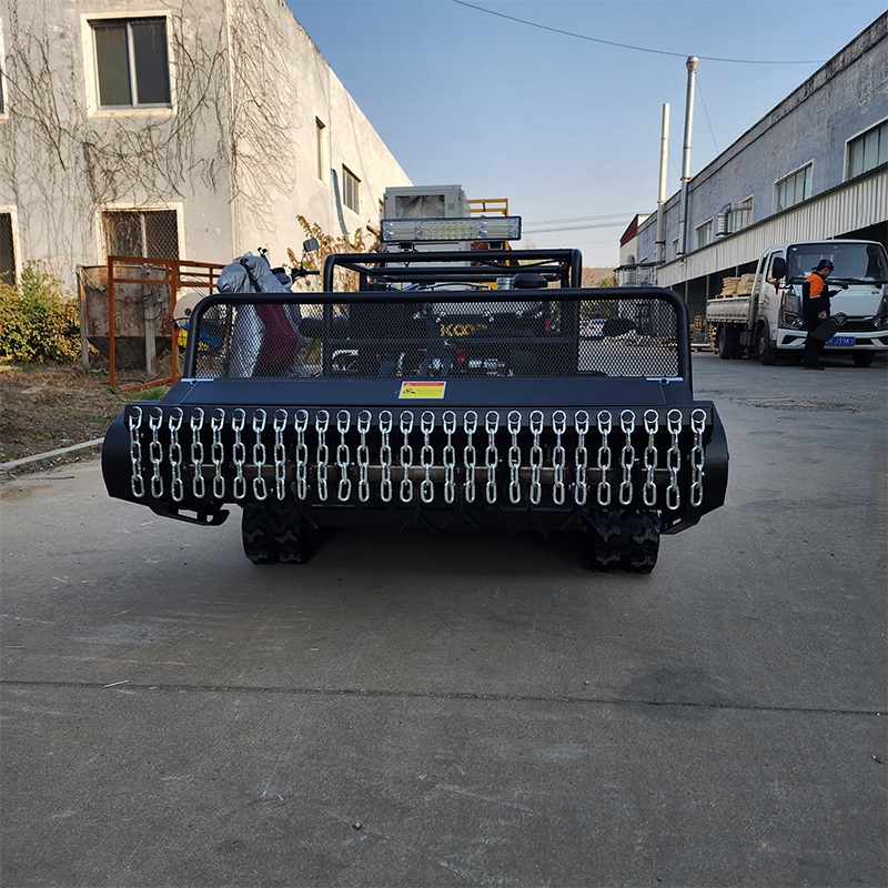 Remote Control Zero-Turn Lawn Mower & Mulcher 800/1000/1200mm Cordless Mower with Petrol/Diesel Engine Robot Flail Mower