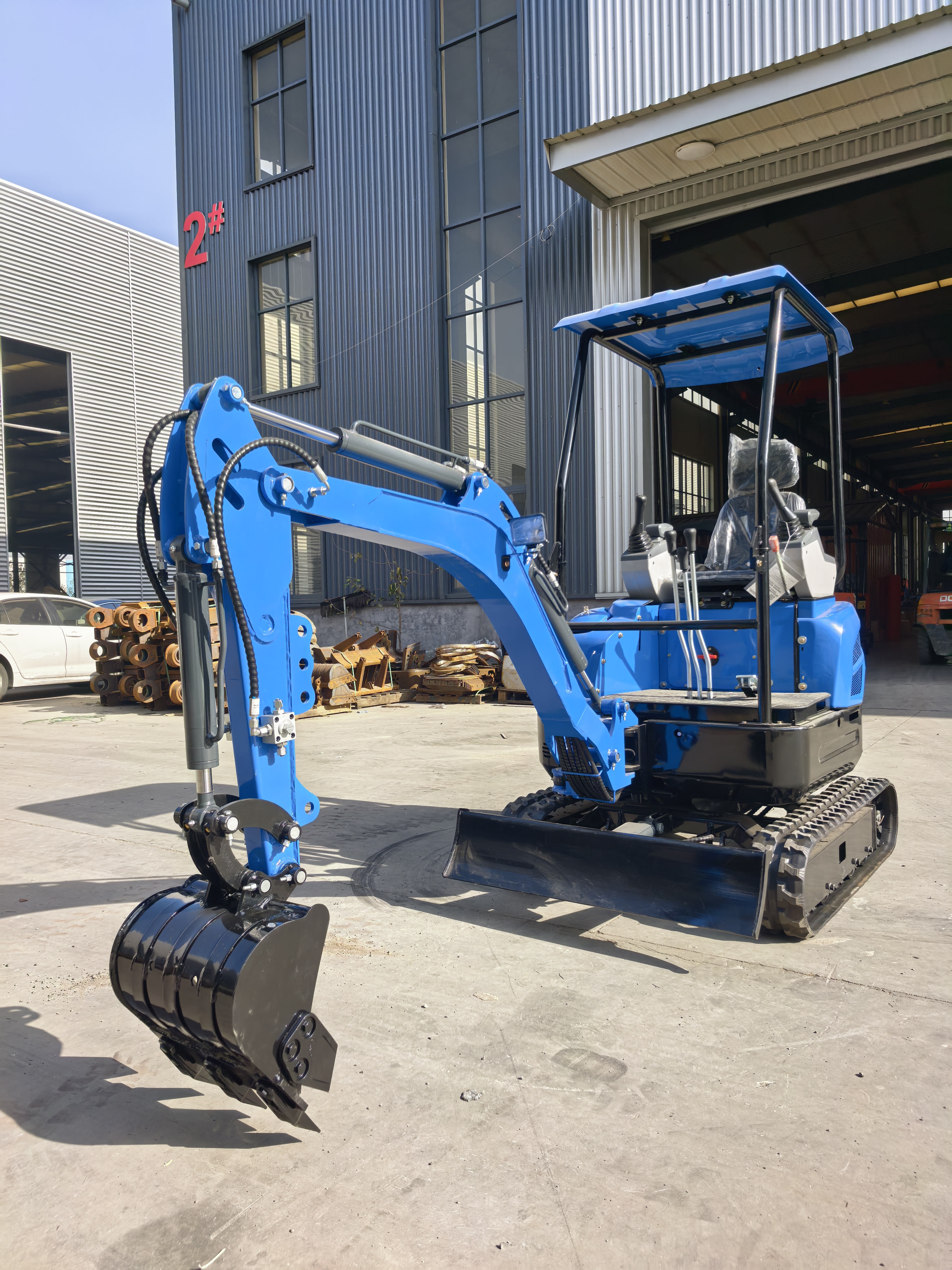 Free Shipping Excavators EPA Kubota Engine Digger Home Mini Excavators 1ton 2tons 3.5ton Small Excavator for Sale