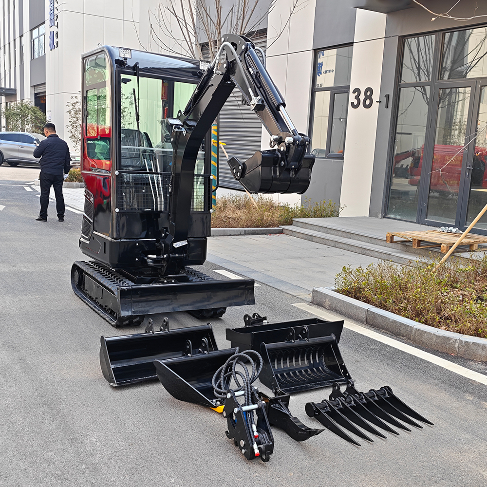 0.8 Ton Mini Excavator | Compact Crawler Excavator with Kubota Engine CE EPA Certified