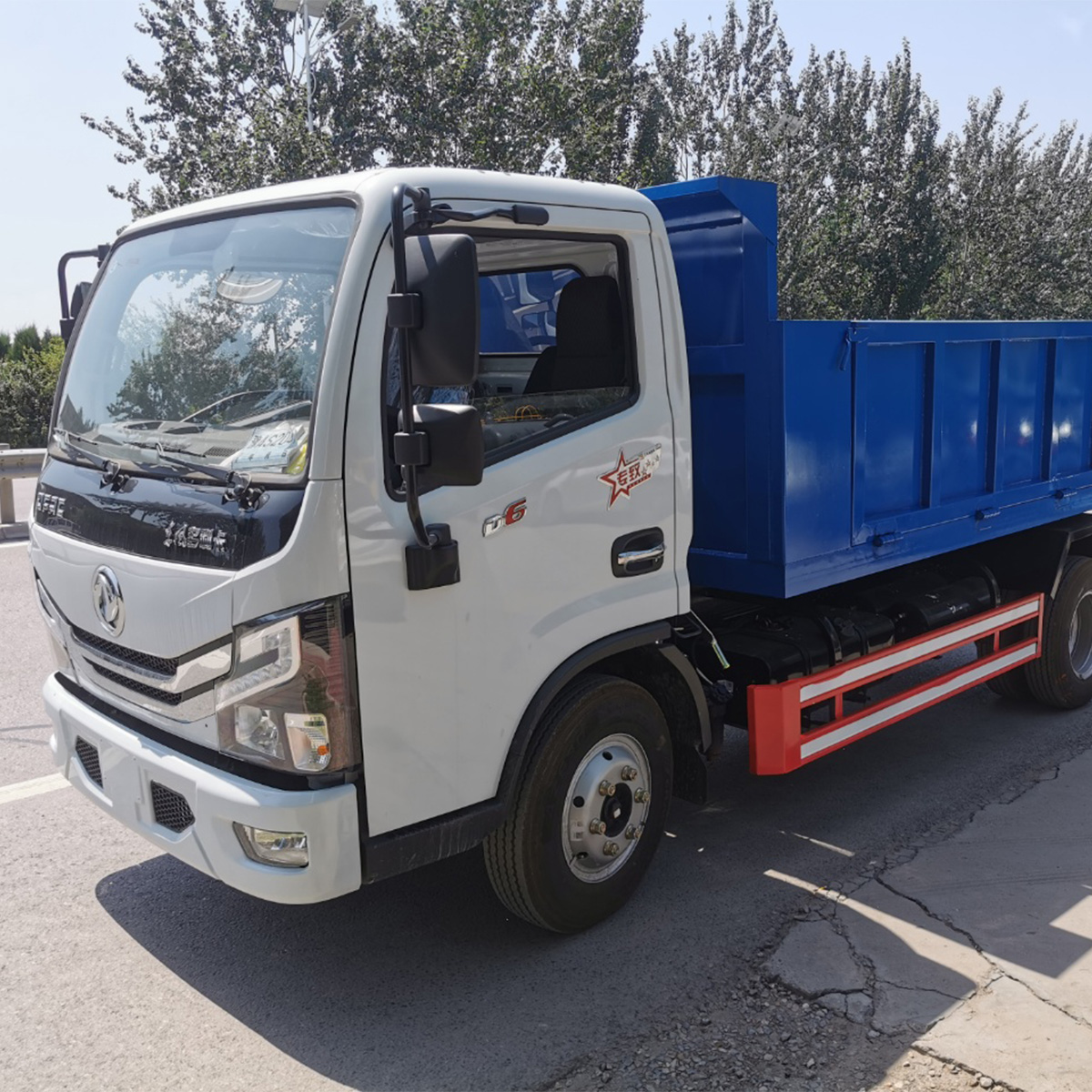 Dongfeng Dolica 5m³ Self-unloading Garbage Truck | 140HP Quanchai/Yunnei Engine Refuse Vehicle