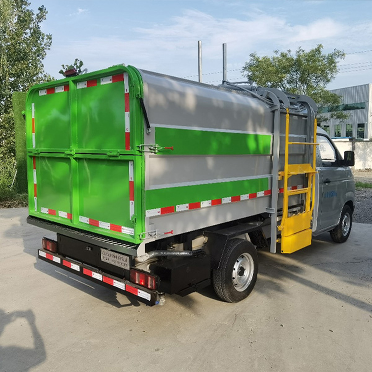 Chery 6m³ Pure Electric Self-Loading Garbage Truck | 32kWh LFP Battery Refuse Collection Vehicle