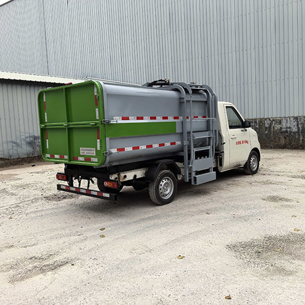 Foton Xiangling Q 6m³ Pure Electric Self-loading Garbage Truck | CATL Battery Green Plate Refuse Vehicle