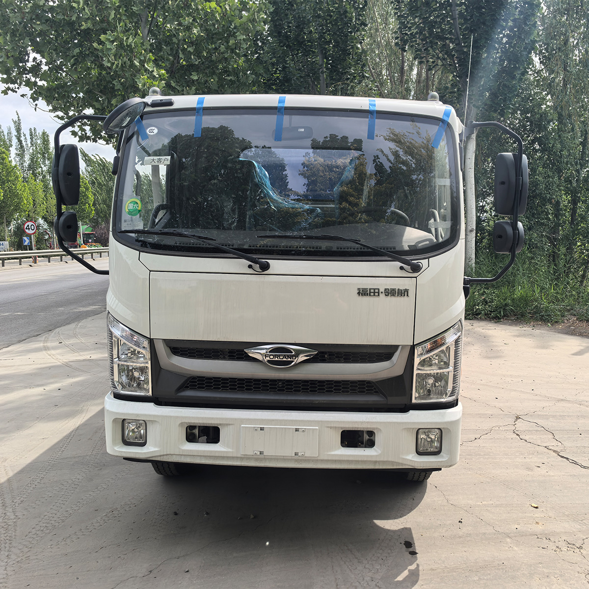 Foton H2 5m³ Dump Truck | 150HP Quanchai Engine Euro 6 Tipper Truck