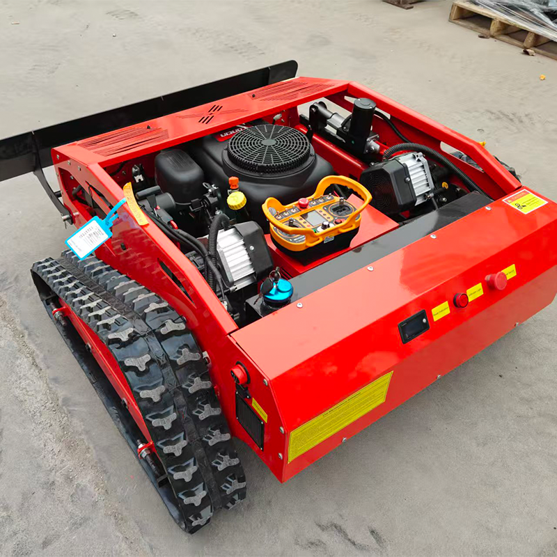 Free Shipping Smart Rc Lawn Mower Robot Remote Mini Tractor Zero Turn Industrial Grade 800W Gasoline Snow Plow Snow Blade