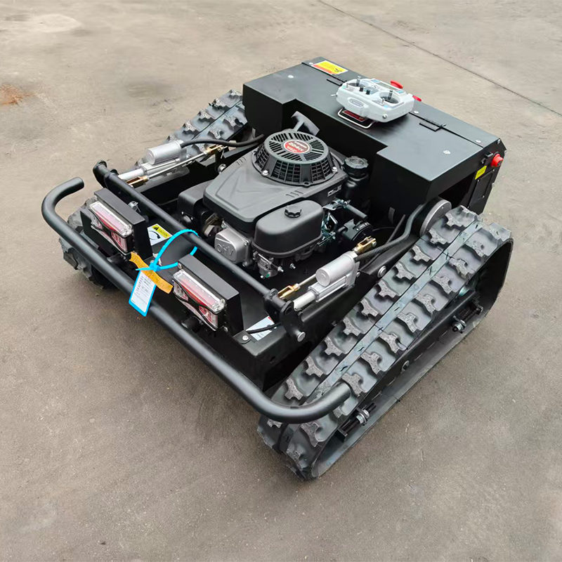 CE EPA EPR Free Shipping 800mm Diesel Engine Twin-cylinder 764cc 800W 4-Stroke All Terrain Agriculture Rubber Remote Lawn Mower