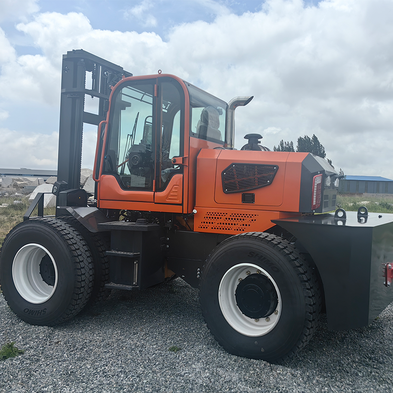 Heavy-Duty All-Terrain Diesel Forklift | Fully Automatic 3T Model 4WD for Enhanced Efficiency