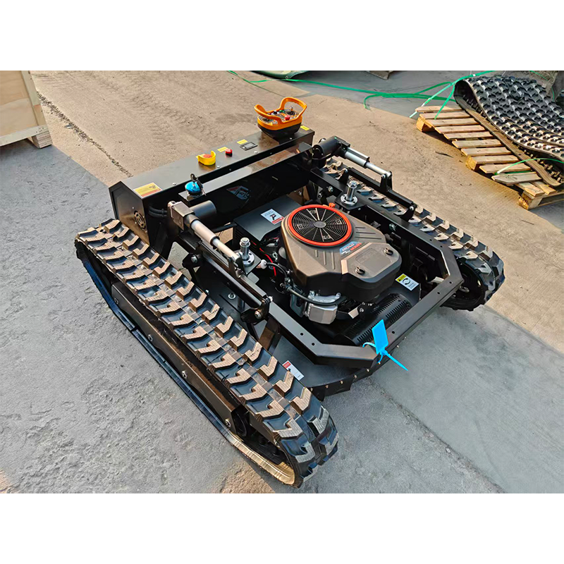 Electric Start Powerful Diesel Remote Control Flail Mower Efficiency 1h 3000 Tracked Twin-Cylinder 800W for Farms & Home