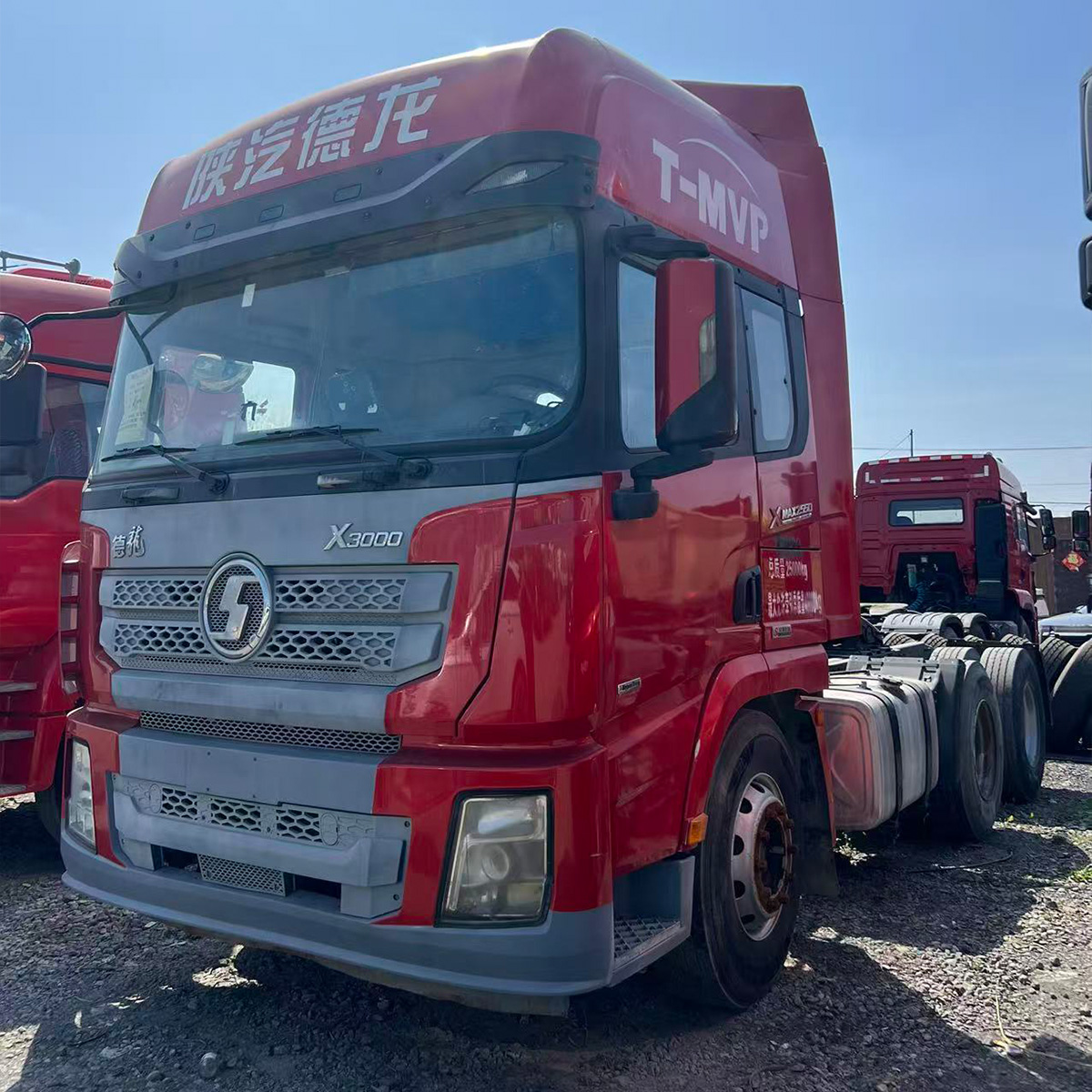 Used Shacman Delong X3000 Tractor Truck 550HP Weichai Engine Euro V Front 2 Rear 3 Leaf Springs