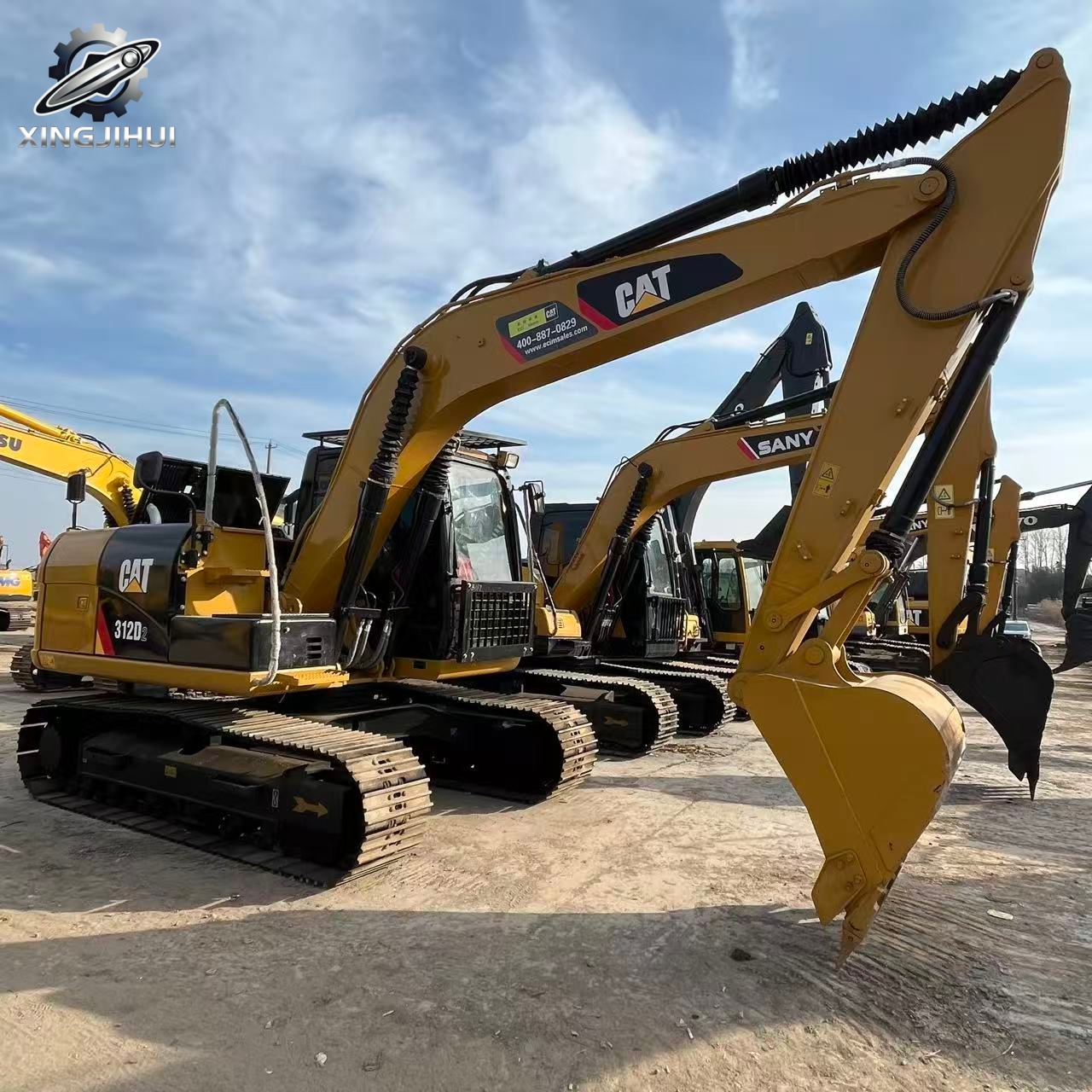 Used CAT312D2 Crawler Excavator