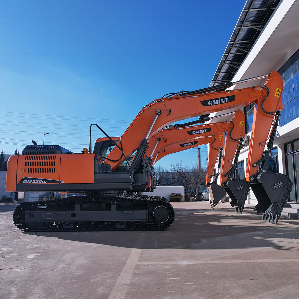 Crawler Construction Excavator Reinforced Frame High Strength Urban Construction Machinery